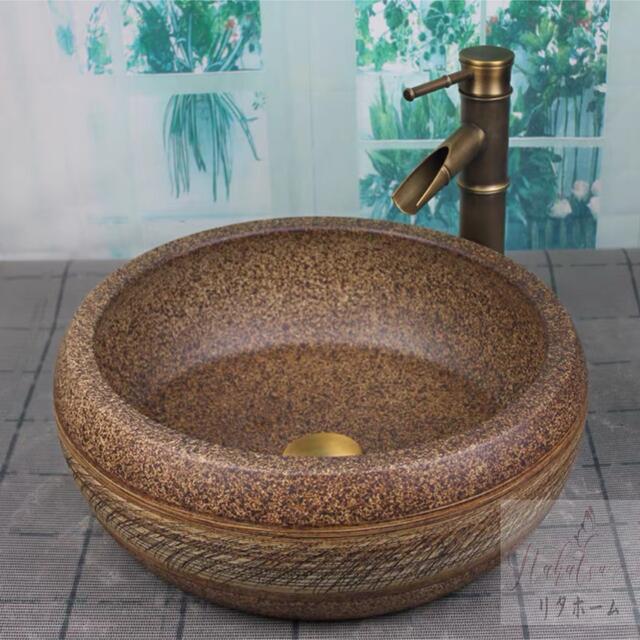 商品説明 状態&nbsp;：新品未使用&nbsp;外寸サイズ（cm）：幅：42奥行き：42高さ：15素材：陶磁器取付について：取付工事はお近くの工務店様にご相談してください＜&nbsp;重量物なので同梱はできません&nbsp;＞☆☆★★★★★★★★★★★★★☆☆◆お客様のご覧になっているモニター等により多少色が異なる場合がございます。あらかじめご了承ください。◆複数ご注文の場合やお急ぎの場合は必ず事前に納期のお質問をお願いいたします。◆サイズの誤差は多少発生します。ご了承下さい。☆☆★★★★★★★★★★★★★☆☆注意事項1丶ご利用のPC環境により、実際の商品と色が異なる場合がございます。予めご了承ください。2丶新品未使用品ですが、外箱に初期からのスレ、剥げ歪みなどあります。商品が輸送中に破損しないよう、木箱で商品を詰めてしまう場合がございますので、ご了承ください。3丶ご注文完了後、お客様都合による交換キャンセル及び不良品以外のご返品ご交換はお受け致しておりません。4丶梱包材のみの損傷や、お客様のイメージ違いによる性能、色、形、サイズの違い、ご注文間違い等による返品もお受けできません。配送なので軽微な傷などがつく場合がありますので、&nbsp;神経質な方のご購入はご遠慮ください。6丶品質に極端なこだわりをお持ちの方、極端に神経質な方はご購入ご遠慮ください，返品は対応していません7丶きちんと検品しておりますが、日本製に比べ作りが甘い場合がございます。傷がある場合がございます。完璧を求める方は入札をお控えください。8丶あくまで画像はイメージですので、商品改良の為パッケージや一部仕様が少し変更になる場合もございます。上記理由の返品交換は承ることが出来ませんので予めご了承くださいませ。