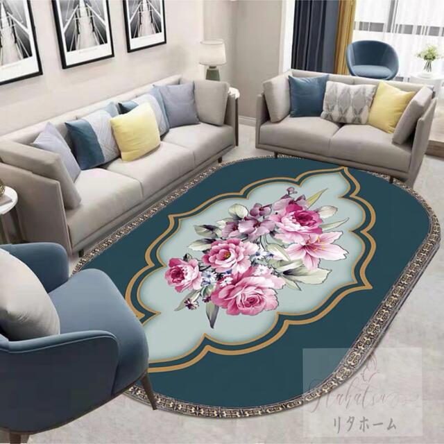 A041404ラグカーペット ラグマット 160x230cm ホットカーペット対応 玄関マット(3.0)