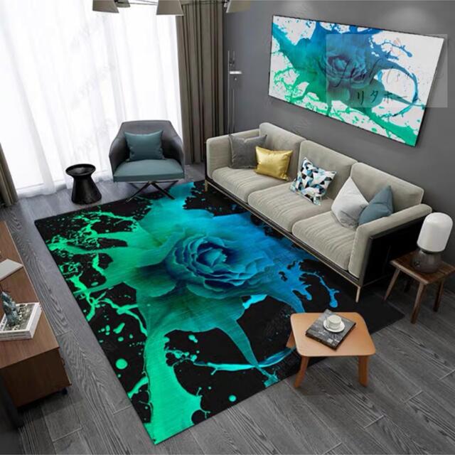 樂天商城 - A041463ラグカーペット ラグマット 160x230cm ホットカーペット対応 玄関マット