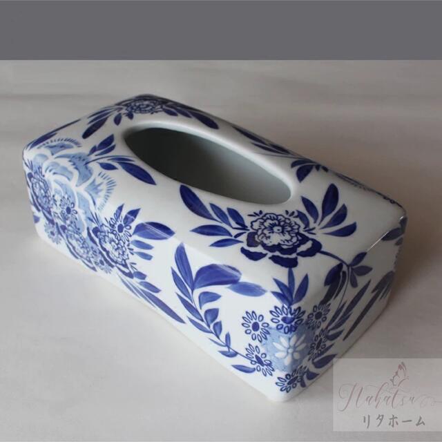 A041526高級感のある ティッシュケース ? ティッシュカバー 陶器