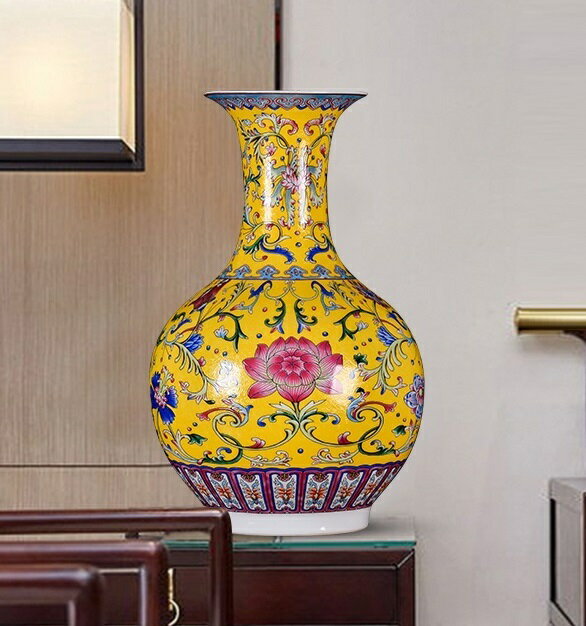 樂天商城 - A052556VA61-1花瓶 かびん 花器 花入れフラワーベース インテリア 雑貨 花柄 陶器