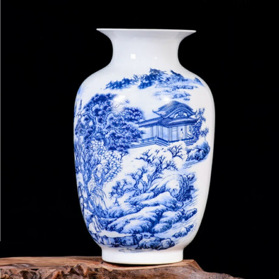 Rakuten - A052716VA105-3花瓶 かびん 花器 花入れフラワーベース インテリア 雑貨 花柄 陶器