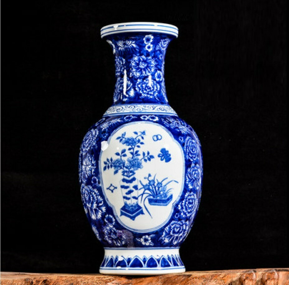 樂天商城 - A052766VA125-6花瓶 かびん 花器 花入れフラワーベース インテリア 雑貨 陶器