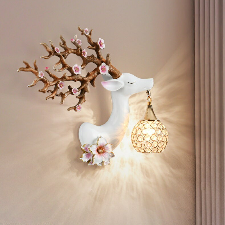 A052808BL102水晶ガラス壁掛け照明 壁掛け灯 インテリア照明 壁掛け灯 廊下 寝室 書斎 1灯 北欧モダン ..