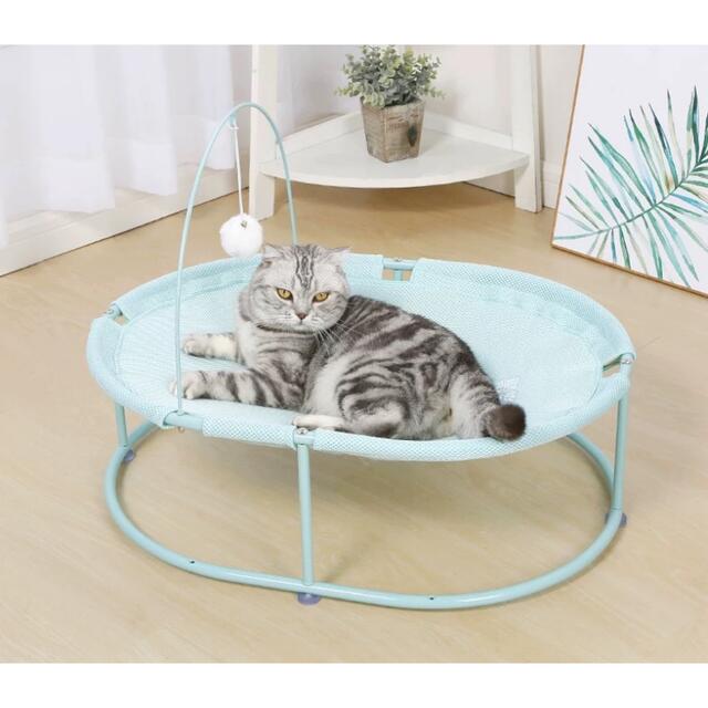A041887ネコベッド 自立式 四季 猫ベッド ペット用品 猫寝床 犬猫用ベッド 丸洗い