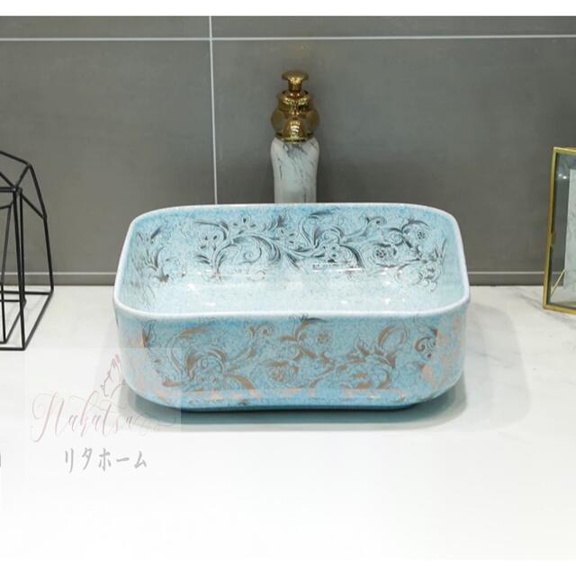 商品説明 状態&nbsp;：新品未使用&nbsp;外寸サイズ（cm）：幅39奥行き：39高さ：13素材：陶磁器取付について：取付工事はお近くの工務店様にご相談してください＜&nbsp;重量物なので同梱はできません&nbsp;＞☆☆★★★★★★★★★★★★★☆☆◆お客様のご覧になっているモニター等により多少色が異なる場合がございます。あらかじめご了承ください。◆複数ご注文の場合やお急ぎの場合は必ず事前に納期のお質問をお願いいたします。◆サイズの誤差は多少発生します。ご了承下さい。☆☆★★★★★★★★★★★★★☆☆注意事項1丶ご利用のPC環境により、実際の商品と色が異なる場合がございます。予めご了承ください。2丶新品未使用品ですが、外箱に初期からのスレ、剥げ歪みなどあります。商品が輸送中に破損しないよう、木箱で商品を詰めてしまう場合がございますので、ご了承ください。3丶ご注文完了後、お客様都合による交換キャンセル及び不良品以外のご返品ご交換はお受け致しておりません。4丶梱包材のみの損傷や、お客様のイメージ違いによる性能、色、形、サイズの違い、ご注文間違い等による返品もお受けできません。配送なので軽微な傷などがつく場合がありますので、&nbsp;神経質な方のご購入はご遠慮ください。6丶品質に極端なこだわりをお持ちの方、極端に神経質な方はご購入ご遠慮ください，返品は対応していません7丶きちんと検品しておりますが、日本製に比べ作りが甘い場合がございます。傷がある場合がございます。完璧を求める方は入札をお控えください。8丶あくまで画像はイメージですので、商品改良の為パッケージや一部仕様が少し変更になる場合もございます。上記理由の返品交換は承ることが出来ませんので予めご了承くださいませ。&nbsp;