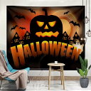 A042023ハロウィン タペストリー 壁掛け ポスター フォト 背景布 Halloween