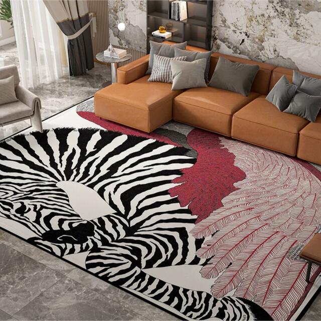 A042097ラグカーペット ラグマット 160x230cm ホットカーペット対応 玄関マット