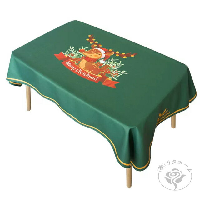 A055258テーブルクロス　北欧調 パーティー遠足シート テーブルシート クリスマス