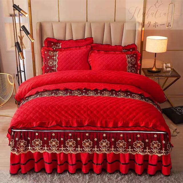 樂天商城 - A011616ワイドダブル ベッド用品4点セット ．寝具 枕カバー掛け布団カバー ベッドパッド