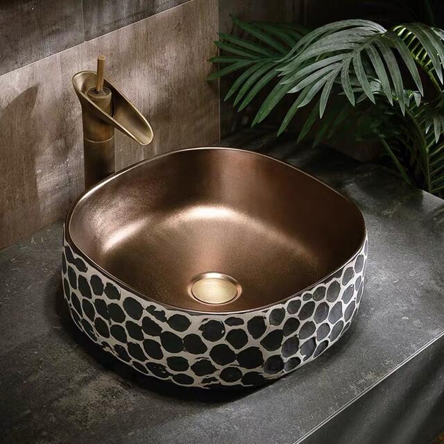 Pendant Lamps - A011677高級洗面台 洗面ボウルセット 洗面ボール 陶器 手水鉢 手洗い鉢 洗面器