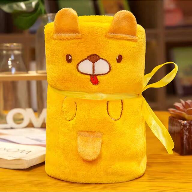 A055409ブランケット ひざ掛け 秋冬毛布 お昼寝ケット柴犬毛布 80x100cm 肩掛け