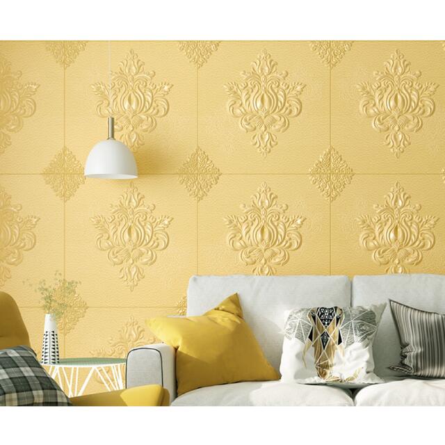 商品説明 ◆厚さ：0.6cm◆状態：新品◆材質：XPEエコ&nbsp;フォーム◆50枚&nbsp;70cm×70cm◆裏面に粘着性があり、はがすと、壁に貼ることができる3D壁紙◆防水&nbsp;汚い防止&nbsp;カビ防止◆貼り付け方は簡単。各場所に適用！◆手作業での採寸の為、若干誤差がある場合があります。ご了承下さい。◆新品、未使用なので、少し匂いがします。数日に置いて匂いが消えます。☆☆★★★★★★★★★★★★★☆☆&nbsp;◆お客様のご覧になっているモニター等により多少色が異なる場合がございます。あらかじめご了承ください。&nbsp;◆複数ご注文の場合やお急ぎの場合は必ず事前に納期のお質問をお願いいたします。&nbsp;◆サイズの誤差は多少発生します。ご了承下さい。&nbsp;◆当店は販売のみとなっておりますので、商品の使用方法等についてのお問い合わせにはお答え出来ません。&nbsp;☆☆★★★★★★★★★★★★★☆☆&nbsp;注意事項1丶ご利用のPC環境により、実際の商品と色が異なる場合がございます。予めご了承ください。2丶新品未使用品ですが、外箱に初期からのスレ、剥げ歪みなどあります。3、海外品ですので、気にされる方はご遠慮下さい。4丶ご注文完了後、お客様都合による交換キャンセル及び不良品以外のご返品ご交換はお受け致しておりません。5丶梱包材のみの損傷や、お客様のイメージ違いによる性能、色、形、サイズの違い、ご注文間違い等による返品もお受けできません。配送なので軽微な傷などがつく場合がありますので、&nbsp;神経質な方のご購入はご遠慮ください。6丶販売条件について海外輸入製品の為、日本語の説明書は付いておりません。7丶品質に極端なこだわりをお持ちの方、極端に神経質な方はご購入ご遠慮ください，返品は対応していません8丶あくまで画像はイメージですので、商品改良の為パッケージや一部仕様が少し変更になる場合もございます。上記理由の返品交換は承ることが出来ませんので予めご了承くださいませ。&nbsp;