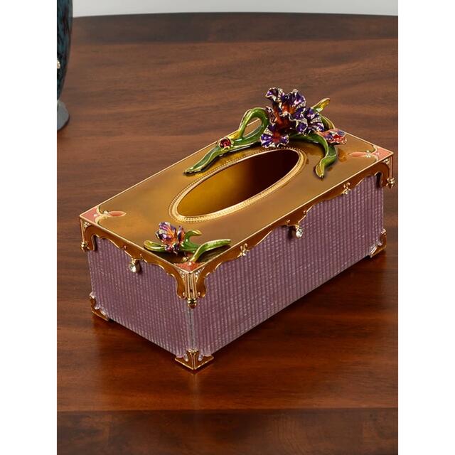 商品説明 商品サイズ：幅24.5&nbsp;&nbsp;x奥行13&nbsp;x&nbsp;高さ14.5(約cm)材質：エナメル工芸☆☆★★★★★★★★★★★★★☆☆&nbsp;◆お客様のご覧になっているモニター等により多少色が異なる場合が...