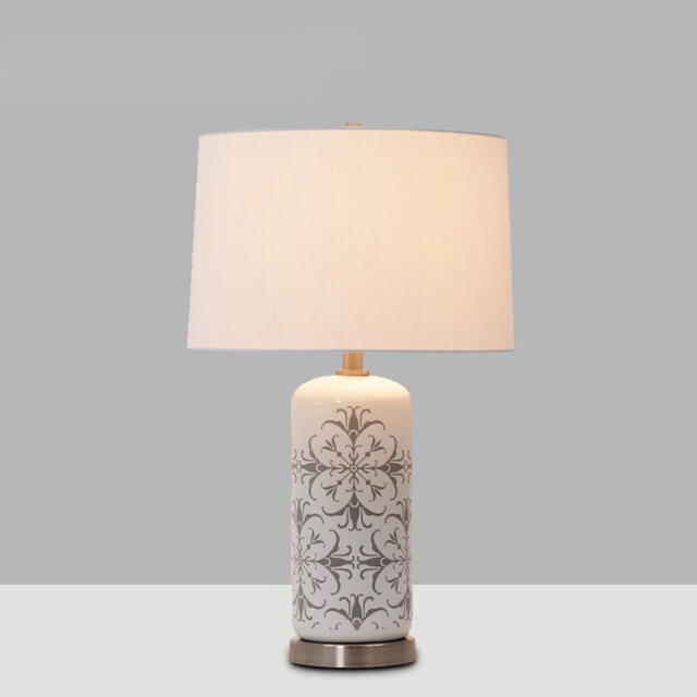 A055664高級照明スタンドライト テーブルランプ デスクライト ．陶器卓上ステンド