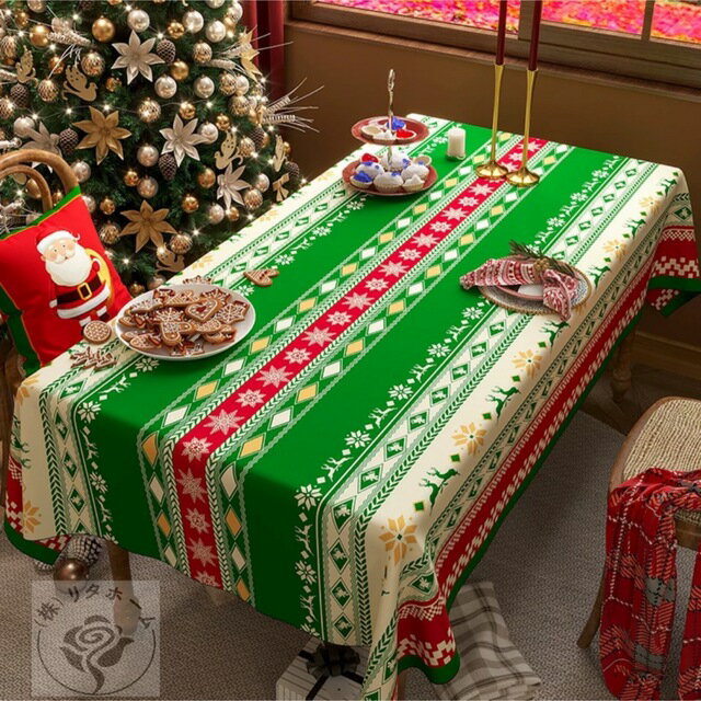 A055723テーブルクロス　北欧 パーティー遠足シート テーブルシート クリスマス