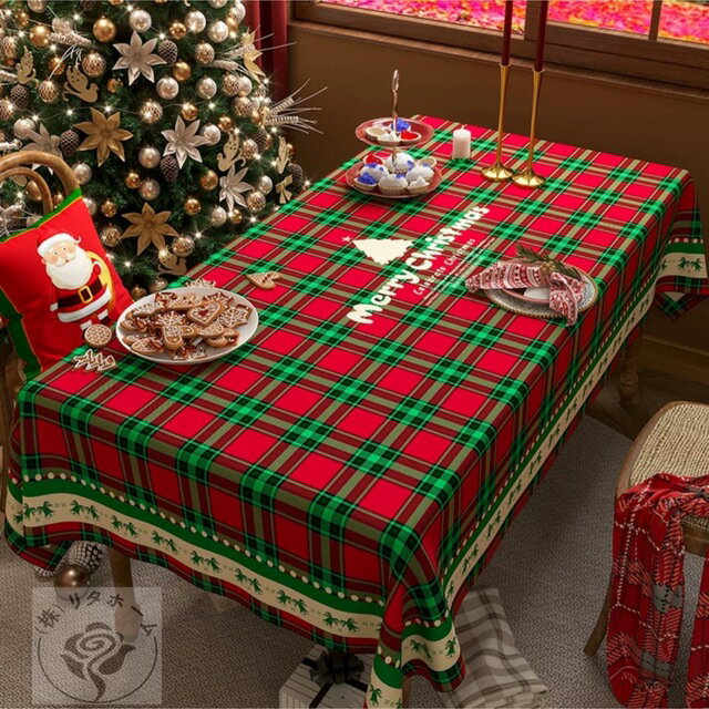 A055726テーブルクロス　北欧 パーティー遠足シート テーブルシート クリスマス