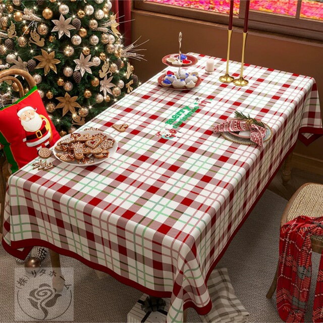 A055728テーブルクロス　北欧 パーティー遠足シート テーブルシート クリスマス