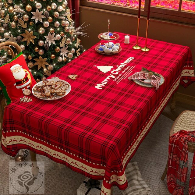 A055729テーブルクロス　北欧 パーティー遠足シート テーブルシート クリスマス