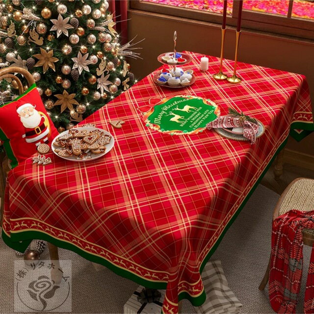 A055730テーブルクロス　北欧 パーティー遠足シート テーブルシート クリスマス