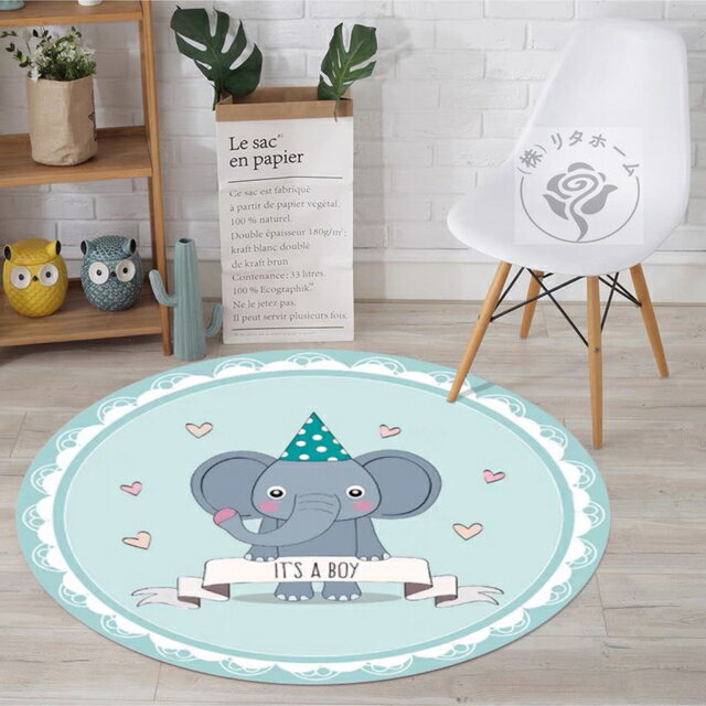 A055794ラグマット リビングマット　玄関マット カーペットお風呂マット 80cm