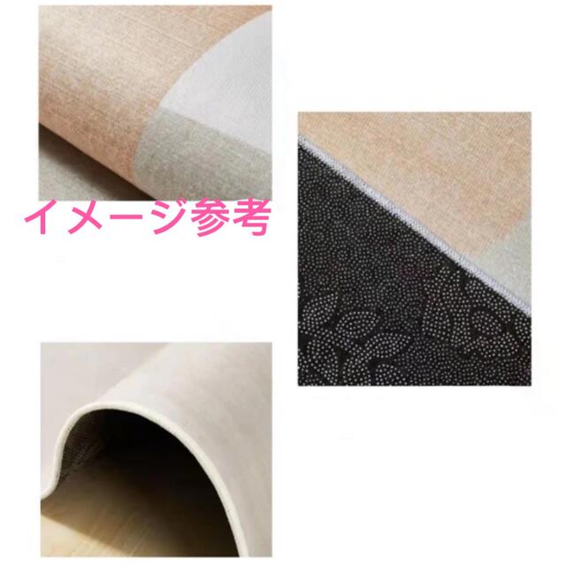 A056017ラグマット リビングマット 玄関マット．カーペットお風呂マット 80cm 花柄