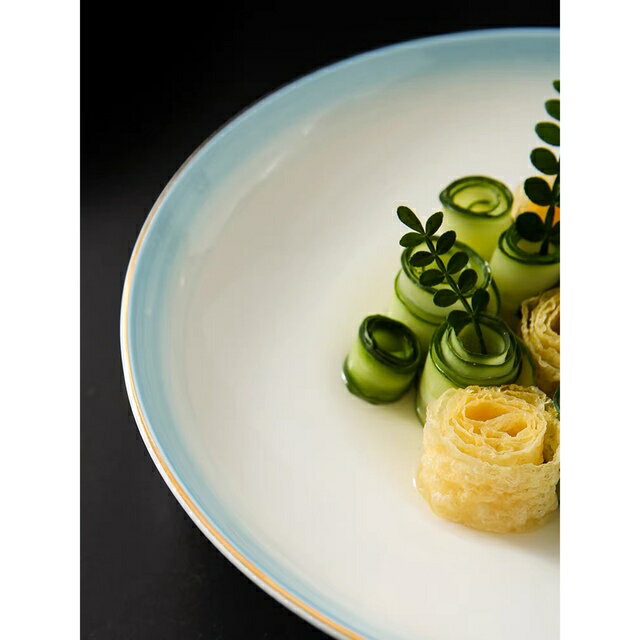 A056102大皿 取り皿 お皿プレート キッチン用品 カレー皿 パスタ皿 食器 食事 陶器 [3]