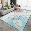 A056122ラグカーペット ラグマット 160x230cm ホットカーペット対応 玄関マット(3)
