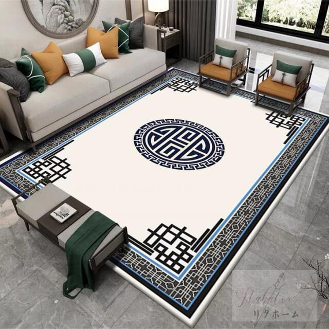 A056328ラグカーペット ラグマット 160x230cm ホットカーペット対応 玄関マット