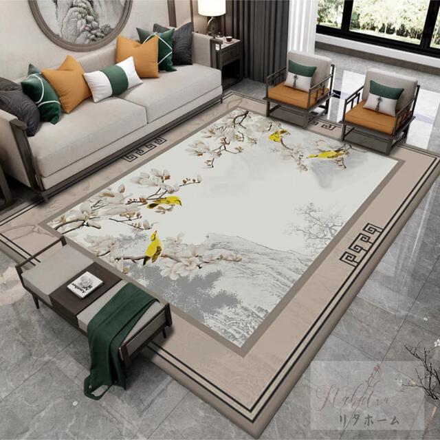 Rakuten - A056344ラグカーペット ラグマット 160x230cm ホットカーペット対応 玄関マット