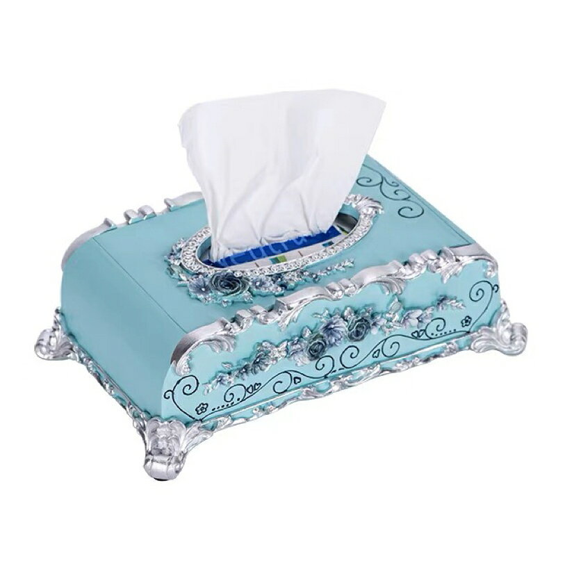 高級感のある .ティッシュケース花柄 薔薇 [3]