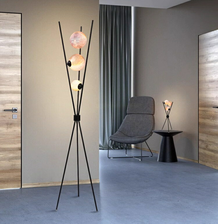 FL18フロアスタンド スタンドライト フロアライト 照明器具 間接照明 スタンドライト A/FL18■個口数：1 （〜40Wまで対応）■G9白熱球、電球型蛍光灯、LED電球使用可能■使用電球：3個（※電球は付属しておりません）■商品外寸：...