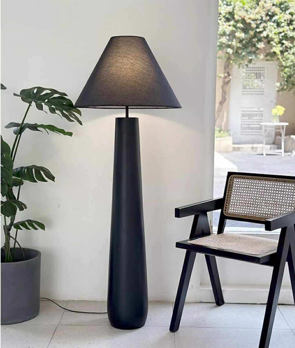 楽天市場】FlOw（カラーブラック）（フロアスタンド・ランプ｜ライト