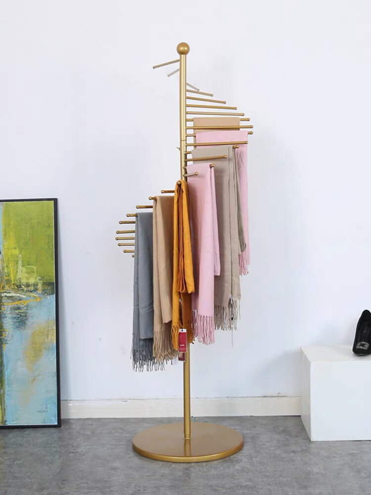 A057664マフラー ストール ディスプレイ 展示 マフラー収納 服掛け．ハンガーラック 収納インテリア 家具