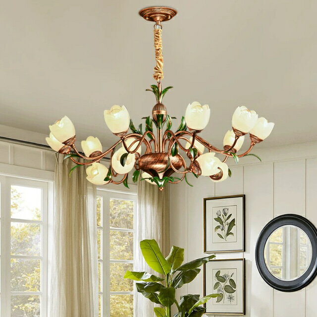Pendant Lamps - A014652ペンダントライト．洋風照明シャンデリア ．シーリングライト不可 高級天井照明 電源直結タイプ