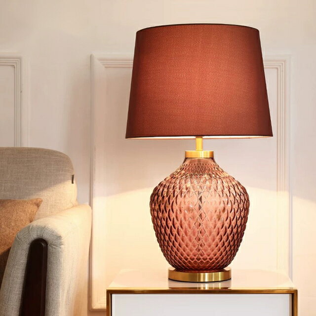 A015104照明スタンドライト テーブルランプ デスクライト 高級ガラス卓上ステンド