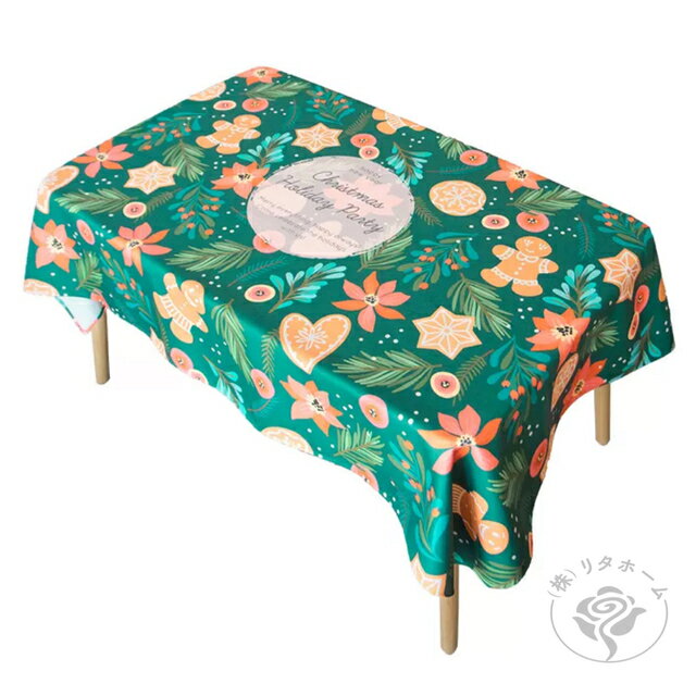 A015396テーブルクロス　北欧調 パーティー遠足シート テーブルシート クリスマス