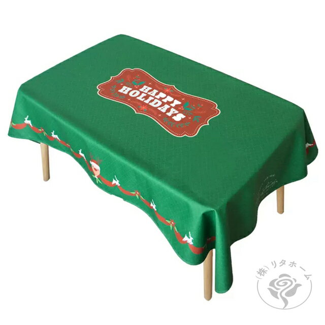 A015397テーブルクロス　北欧調 パーティー遠足シート テーブルシート クリスマス