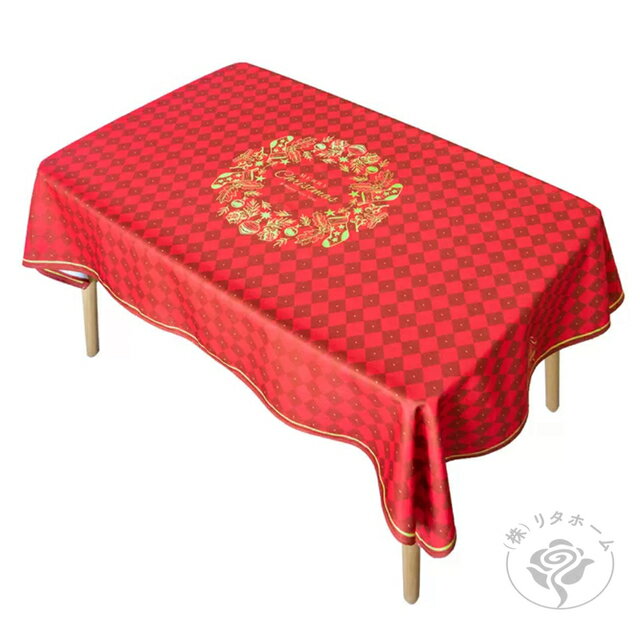 A015398テーブルクロス　北欧調 パーティー遠足シート テーブルシート クリスマス