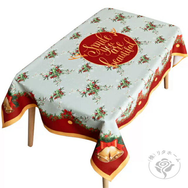 A015402テーブルクロス　北欧調 パーティー遠足シート テーブルシート クリスマス