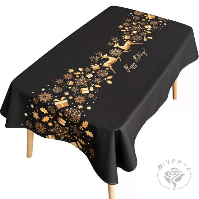 A015406テーブルクロス　北欧調 パーティー遠足シート テーブルシート クリスマス
