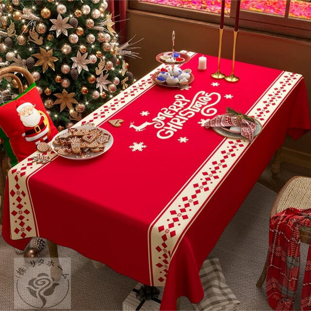 A015502テーブルクロス　北欧 パーティー遠足シート テーブルシート クリスマス