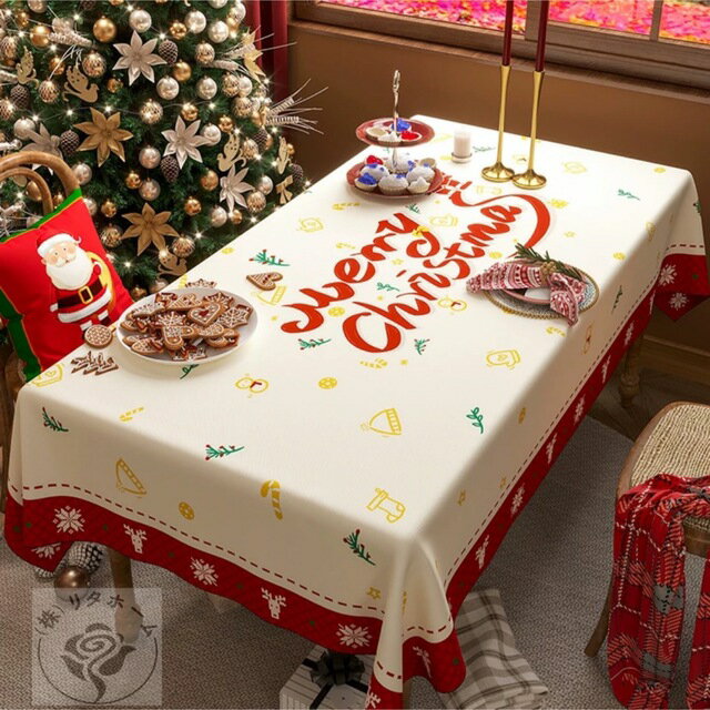 A015505テーブルクロス　北欧 パーティー遠足シート テーブルシート クリスマス