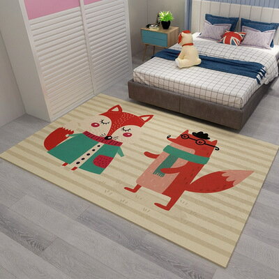 A050385FM40ラグカーペット リビングマット ラグマット 子供部屋 滑り止め付 ホットカーペット対応 床..