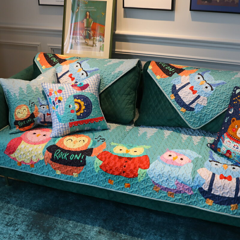 A050653SO79ソファーシート ソファーカバー シーズン通用タイプ サイズオーダー可能 滑りどめ生地 ソファカバー 3点セット [2]