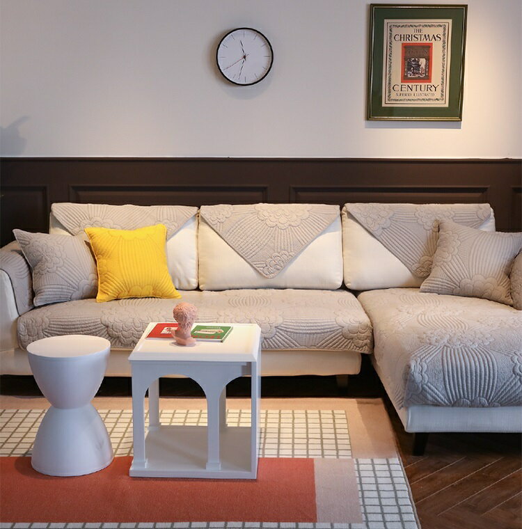 A050925SO87ソファーシート ソファーカバー シーズン通用タイプ サイズオーダー可能 滑りどめ生地 3点セット