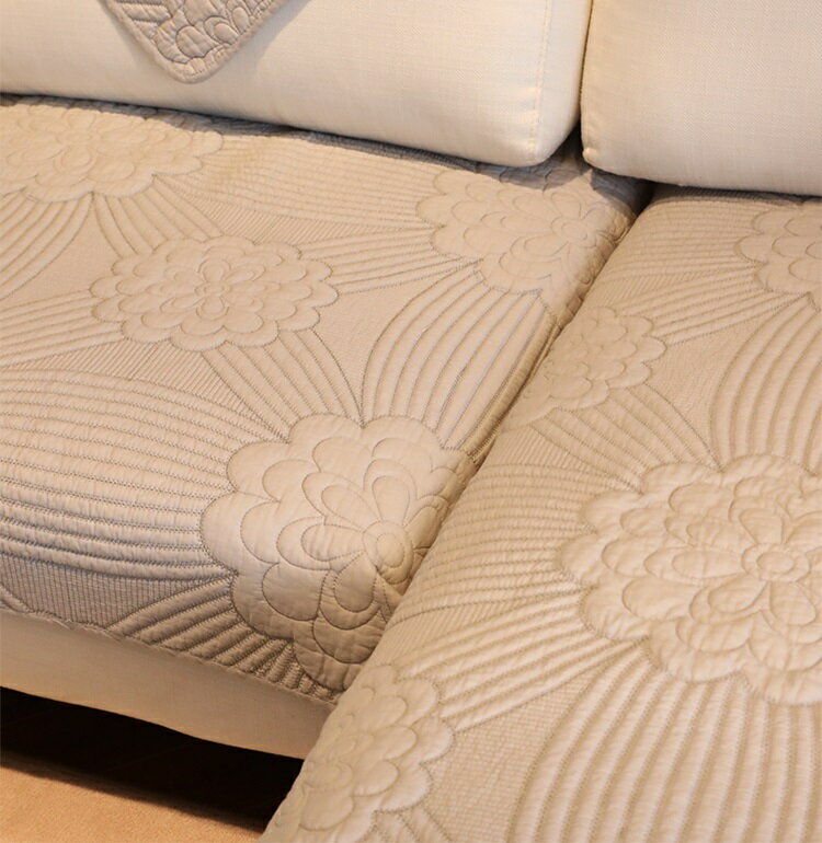 A050925SO87ソファーシート ソファーカバー シーズン通用タイプ サイズオーダー可能 滑りどめ生地 3点セット [2]