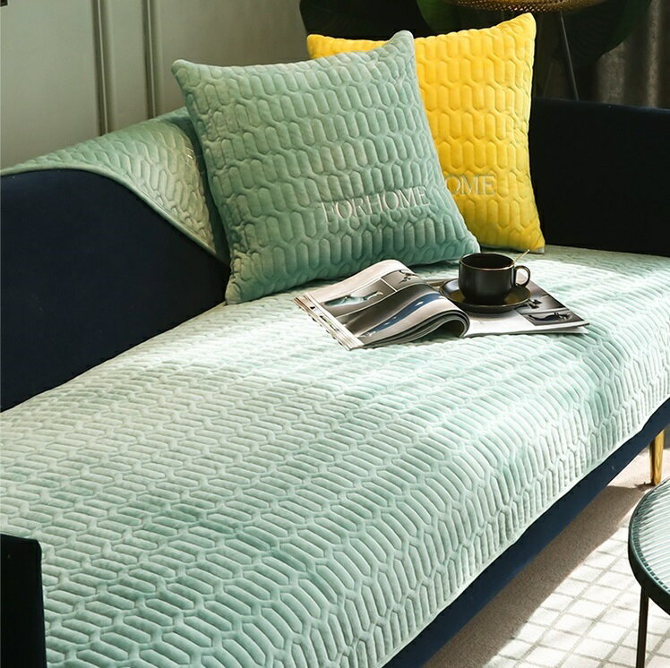 Sofa Covers - A050942SO99フランネル ソファーシート ソファーカバー サイズオーダー可能 滑りどめ生地 3点セット