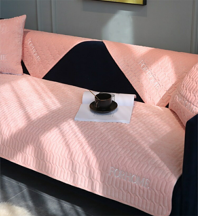 A050943SO99フランネル ソファーシート ソファーカバー サイズオーダー可能 滑りどめ生地 3点セット [3]