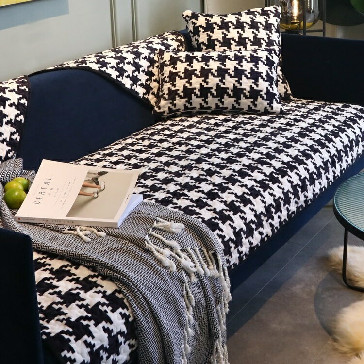 A050954SO100フランネル ソファーシート ソファーカバー サイズオーダー可能 滑りどめ生地 3点セット [3]